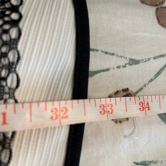 Iris & Ivy Girl's White W/Black Lace Dress Size 12 - Picture 7 of 7